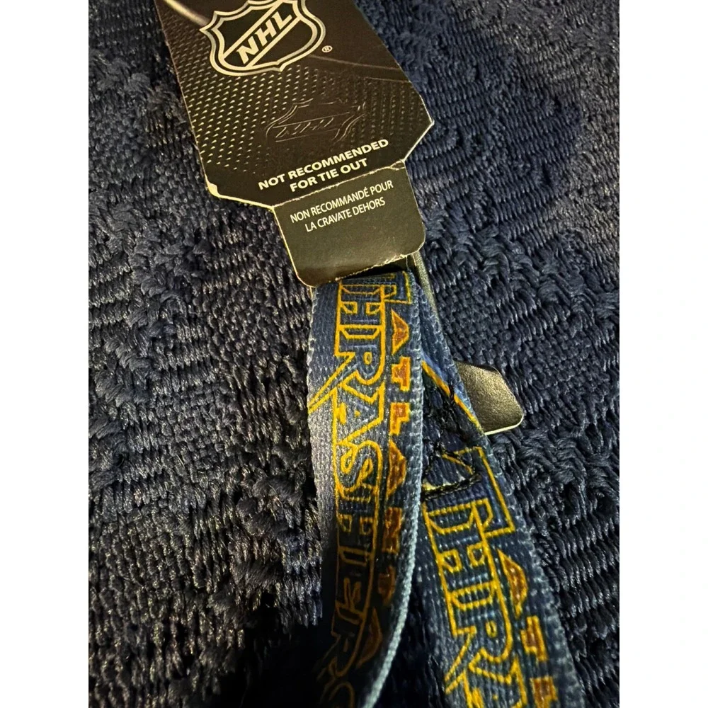 NHL Atlanta Thrashers Adjustable Pet Collar Small Blue Hunter Manufacturing NWT